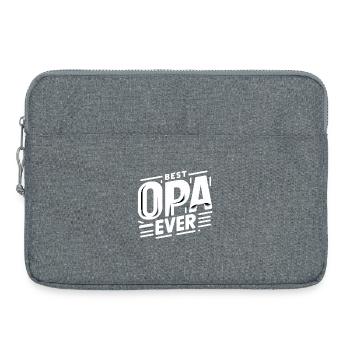 Best Grandpa Ever - Laptop bag 15" - heather grey - Front