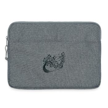 Harmony of nature - Laptop bag 15" - heather grey - Front
