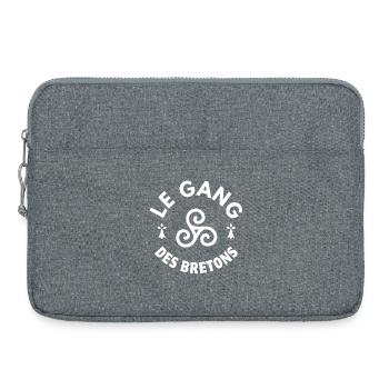 Brittany, I'm Breton, Breton pride - Laptop bag 15" - heather grey - Front
