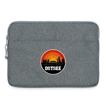 Ostsee Original Skyline - Laptoptasche 15" - Grau meliert - Vorne