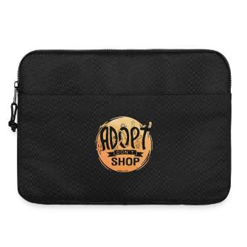Adopt Don't Shop - Laptop bag 15" - black - Front