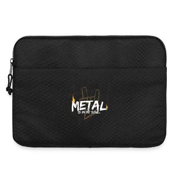 Metal in meiner Seele - Laptoptasche 15" - Schwarz - Vorne