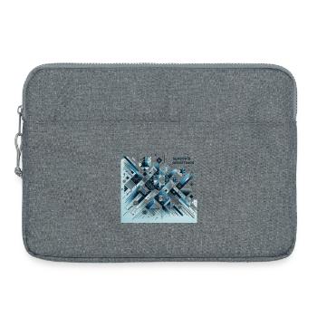 Season's Greetings - Laptop bag 15" - heather grey - Front