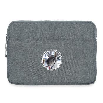 Lapland reindeer - Laptop bag 15" - heather grey - Front
