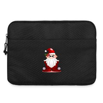 Christmas GRANDPA - BOULE PETANQUE BOCCIA - Laptop bag 15" - black - Front