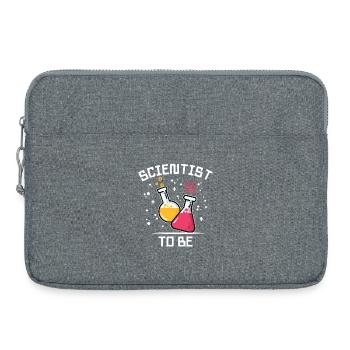 Career Scientist Statement Job Profession Success - Laptop bag 15" - heather grey - Front