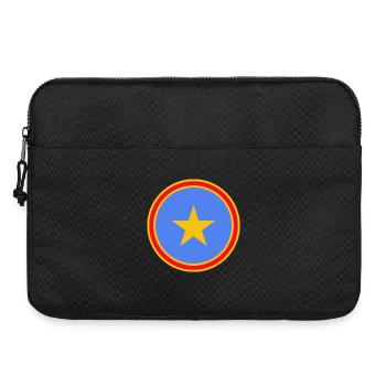 COLOURS OF THE CONGO - Laptop bag 15" - black - Front