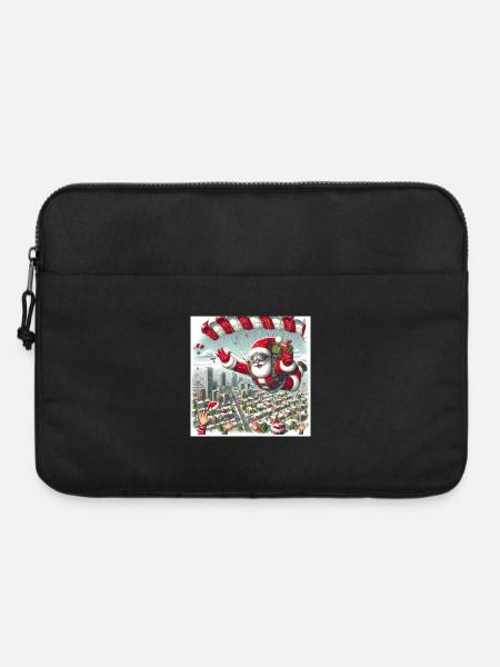 Weihnachts Design 13 - Laptoptasche 15" - Schwarz