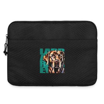 Labrador Retriever Portrait - Laptoptasche 15" - Schwarz - Vorne