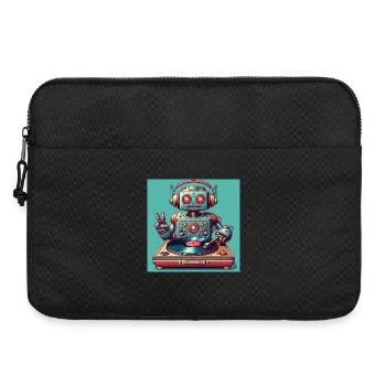 Robotic Vinyl Turntable - Laptoptasche 15" - Schwarz - Vorne