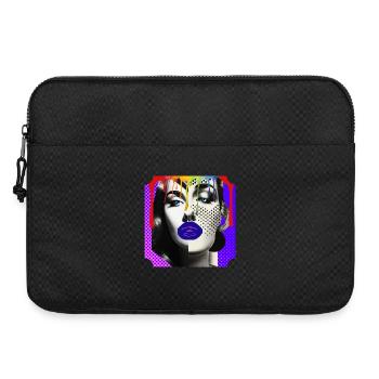 Collage photo Pop Art coloré - Sacoche pour ordinateur portable 15 pouces - noir - Devant