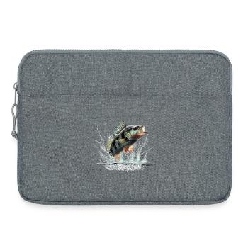 Barsch - Laptoptasche 15" - Grau meliert - Vorne