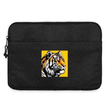 Tiger Pop Art - Laptop bag 15" - black - Front