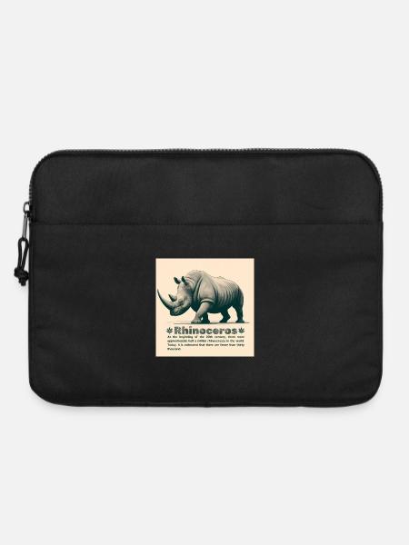 Nashorn - Laptoptasche 15" - Schwarz