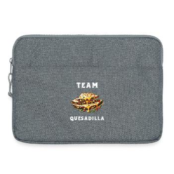 Team Quesadilla Mexico - Laptop bag 15" - heather grey - Front