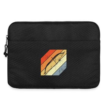 Retro Bogensport - Laptoptasche 15" - Schwarz - Vorne