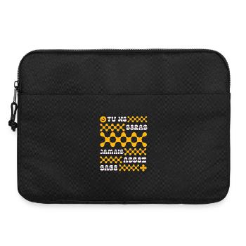 You'll never be wise enough - Laptop bag 15" - black - Front