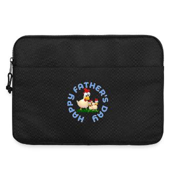 Happy Fathers Day - Chicken Husbandry - Laptop bag 15" - black - Front