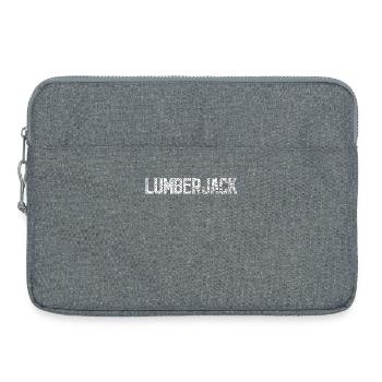 Travail du bois Dicton Bûcheron Forestier Forestier - Sacoche pour ordinateur portable 15 pouces - gris chiné - Devant