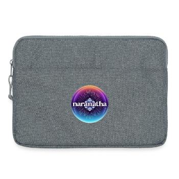 Christ Is Coming Soon - Laptop bag 15" - heather grey - Front