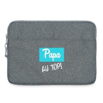 DAD - Laptop bag 15" - heather grey - Front