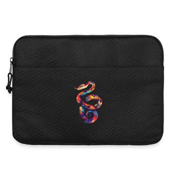 Illustration de Serpent coloré - Sacoche pour ordinateur portable 15 pouces - noir - Devant