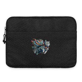 Super Katze Britisch Kurzhaar BKH getigert - Laptoptasche 15" - Schwarz - Vorne