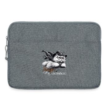 Magic Persian White Persian Cat Gift - Laptop bag 15" - heather grey - Front