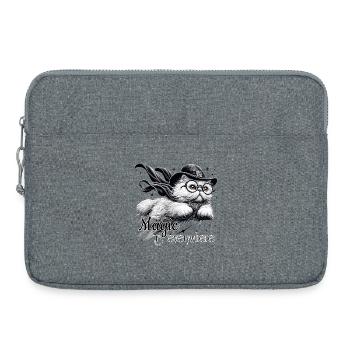 Magic Persian White Persian Cat Gift - Laptop bag 15" - heather grey - Front