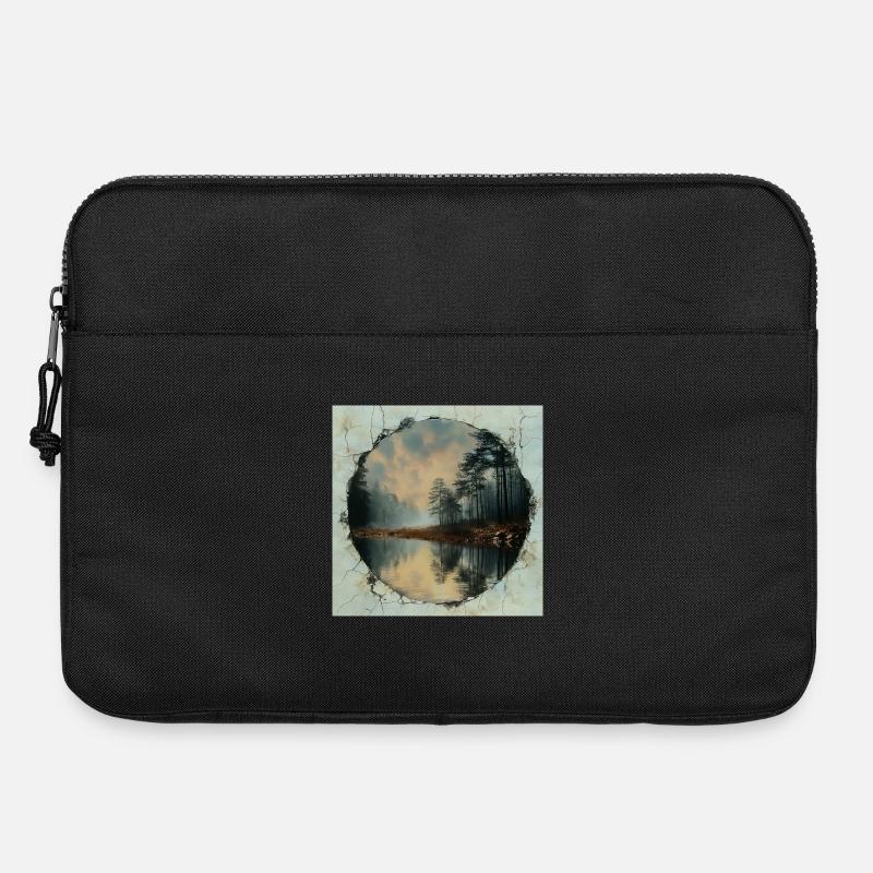 Envie de nature - Sacoche pour ordinateur portable 15 pouces - noir