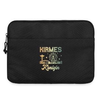 Kirmes Königin Jahrmarkt Rummel Volksfest - Laptoptasche 15" - Schwarz - Vorne