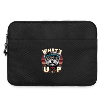 West Highland White Terrier Gangsta chien cadeau - Sacoche pour ordinateur portable 15 pouces - noir - Devant