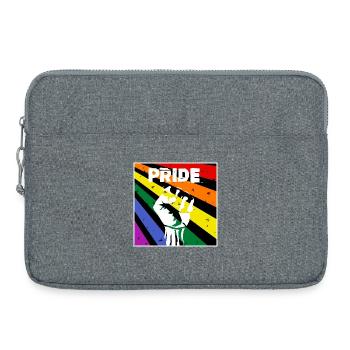 PRIDE - Laptoptasche 15" - Grau meliert - Vorne