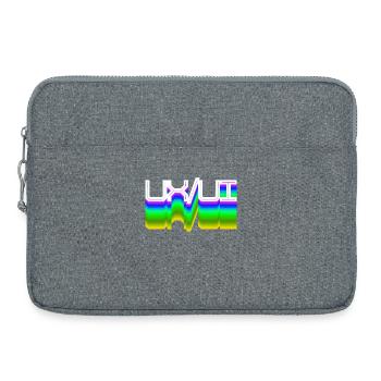 Développeur de code de script Informatique Développeur Web - Sacoche pour ordinateur portable 15 pouces - gris chiné - Devant