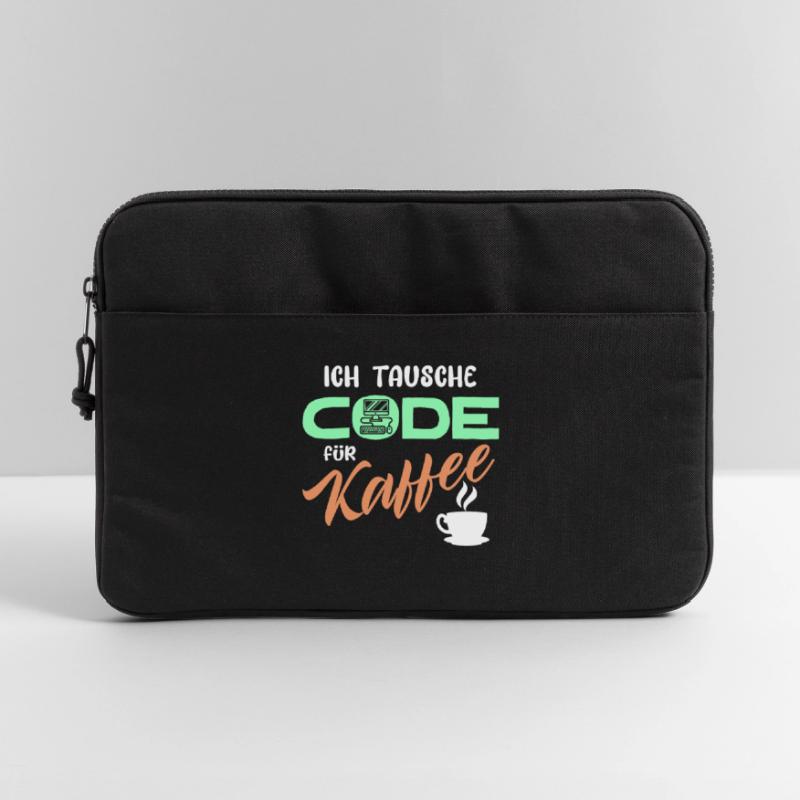 Code Développeur de déclaration Programmeur Ordinateur Sacoche pour ordinateur portable 15 pouces