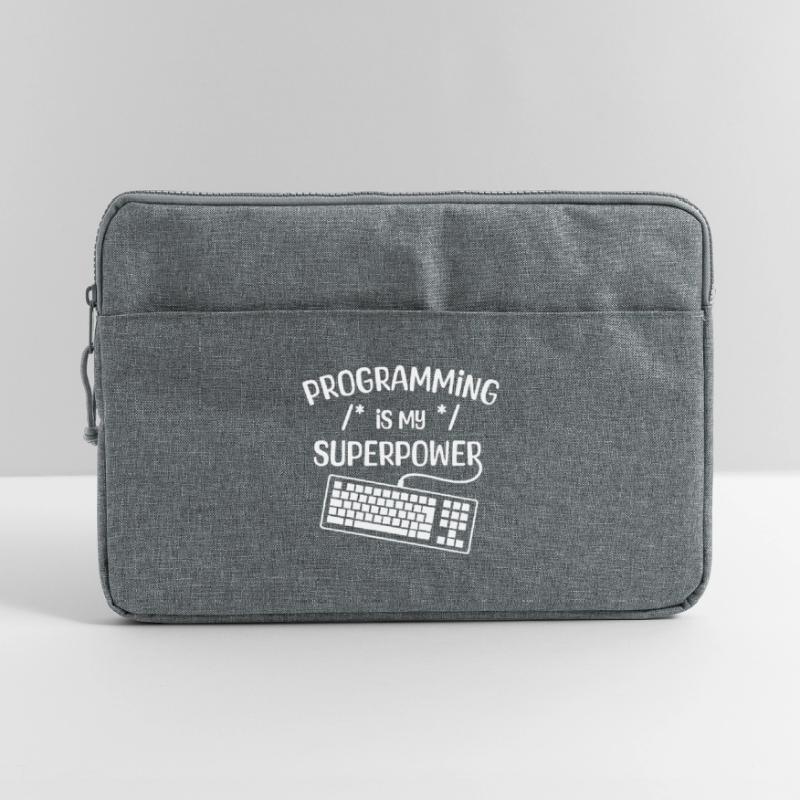 Déclaration du développeur Computerfreak Codage informatique Sacoche pour ordinateur portable 15 pouces