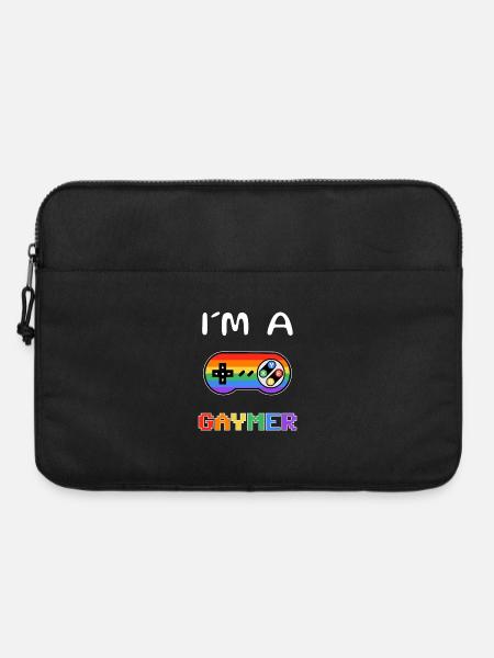 Pride-Gaming Controller Motiv - Laptoptasche 15" - Schwarz