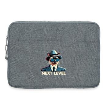 Siam Katze Siamkatze Next Level Anzug Geschenk - Laptoptasche 15" - Grau meliert - Vorne