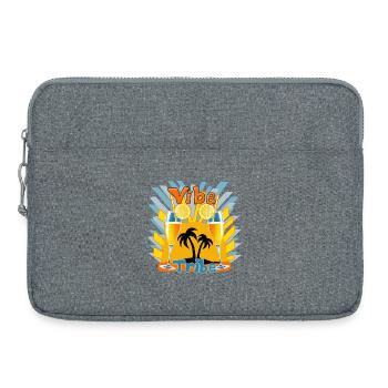 Partyzeit - Laptoptasche 15" - Grau meliert - Vorne