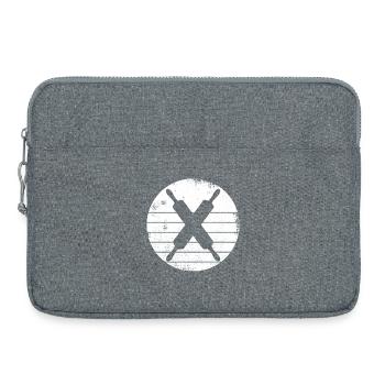 Rolling pin - Laptop bag 15" - heather grey - Front