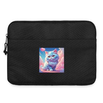 Kätzchen - Laptoptasche 15" - Schwarz - Vorne