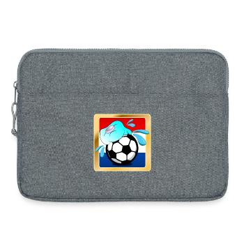 HOLLANDE - FOOTBALL HOT SUMMER PAYS-BAS - Sacoche pour ordinateur portable 15 pouces - gris chiné - Devant