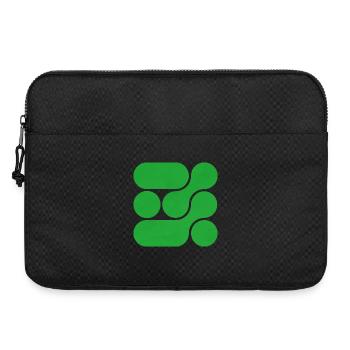 OCHOOO - GREEN - Laptop bag 15" - black - Front