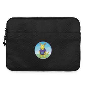 Aardvark Cute Kawaii Cartoon Clipart Animal Pet - Laptop bag 15" - black - Front