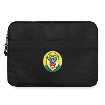Baboon Cute Kawaii Cartoon Clipart Pet Animal - Laptop bag 15" - black - Front