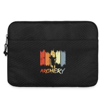 Bogensport - Laptoptasche 15" - Schwarz - Vorne