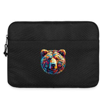 Bear - Laptop bag 15" - black - Front