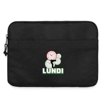 Monday - Laptop bag 15" - black - Front
