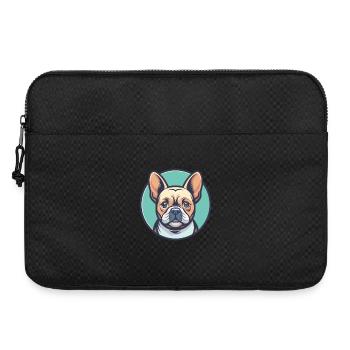 Anglo Francais De Petite Venerie Dog Breed Cartoon - Laptop bag 15" - black - Front
