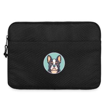 Chien Francais Tricolore Dog Breed Cartoon Kawaii - Laptop bag 15" - black - Front